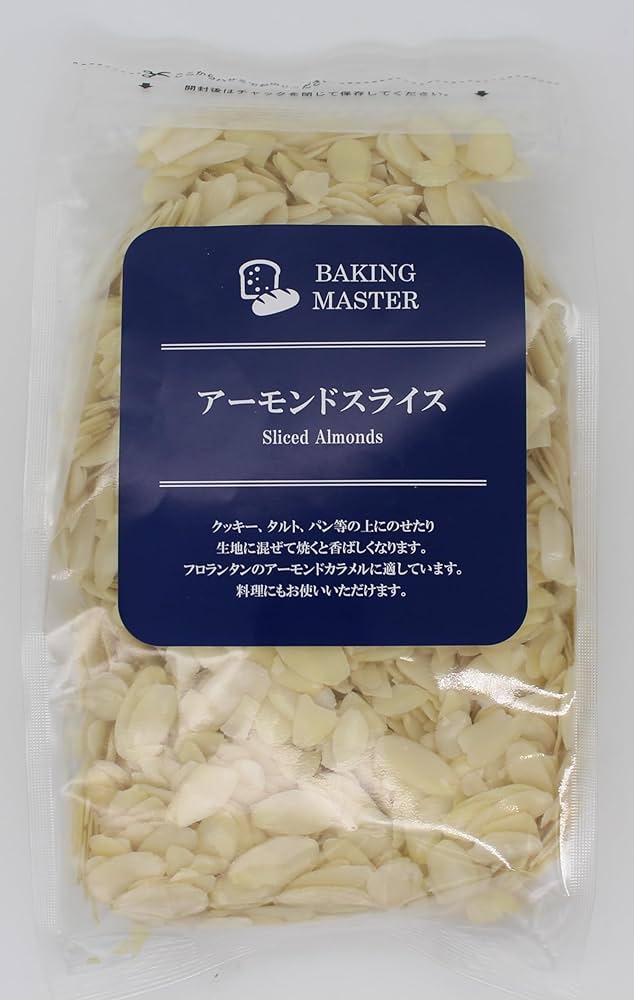 Amazon | BAKING MASTER アーモンドスライス500g【皮無し、国内